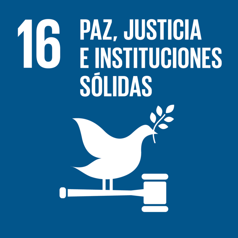 Lograr Paz y Justicia por medio de Instituciones Sólidas (ODS 16)
