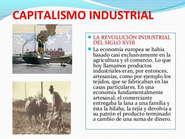 ¿Qué es el Capitalismo Industrial?