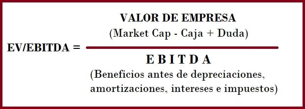 ¿Qué es el Valor de la Empresa/EBITDA y el EV/EBITDA?