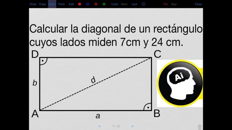 ¿Qué es la Diagonal de un Rectángulo?