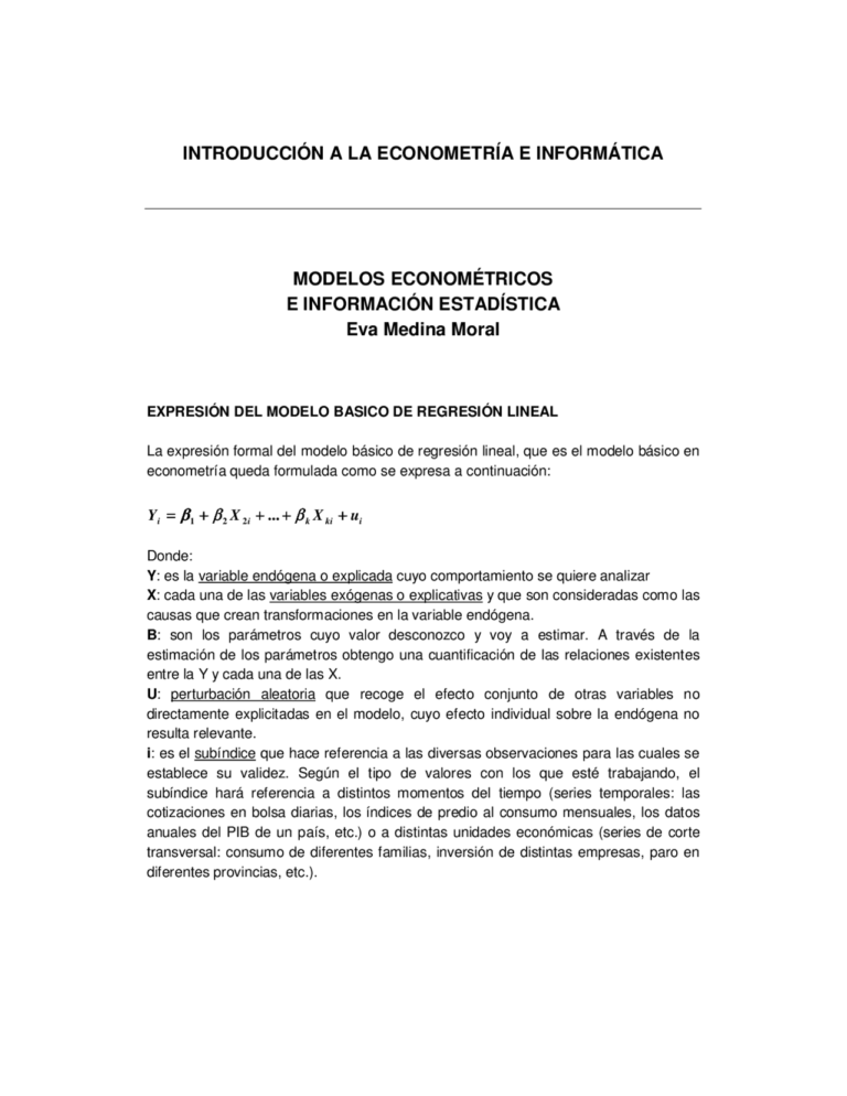 ¿Qué es un Modelo Econométrico? Entendiendo la Economía a través de la Estadística