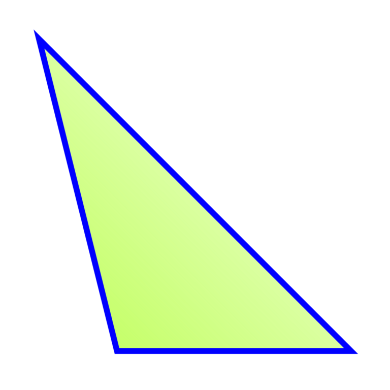 ¿Qué es un Triángulo Obtusángulo?